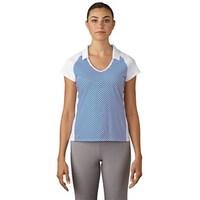 adidas ladies climachill chevron polo shirt