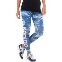 adidas originals night leggins womens tights in blue