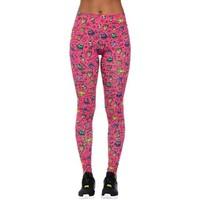 adidas KS Print women\'s Tights in pink