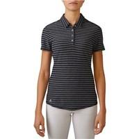 Adidas Ladies ClimaCool Mesh Stripe Polo Shirt