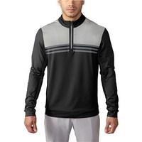 Adidas Mens ClimaCool ColourBlock Quarter Zip Top