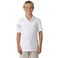 adidas boys 3 stripes polo shirt