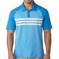 Adidas Mens ClimaCool 3 Stripes Competition Polo Shirt