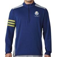 Adidas Mens Competition Quarter Zip Ryder Cup Pullover