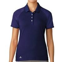 Adidas Ladies ClimaCool Aeroknit Circle Polo Shirt