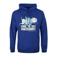 Adventure Time - To Get Awesome (pullover Hoodie) (small)