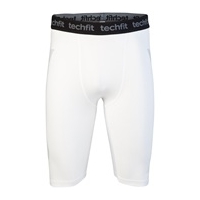 Adidas TechFit Preperation Short - White