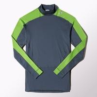 Adidas TechFit Climaheat Mock Baselayer - Long Sleeve Dk Grey