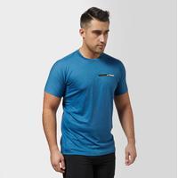 Adidas Men\'s Agravic T-Shirt, Mid Blue