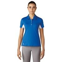 Adidas Ladies Essentials 3 Stripes Short Sleeve Polo Shirt