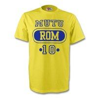 adrian mutu romania rom t shirt yellow