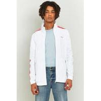adidas White and Red MDN Track Top, WHITE