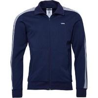 adidas originals mens beckenbauer vintage track top navywhite