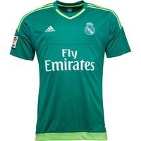 adidas mens rmcf real madrid goalkeeper away jersey bold greensolar gr ...