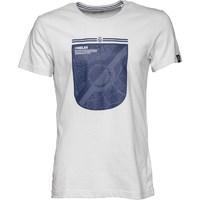 adidas Mens RMCF Real Madrid Graphic T-Shirt Crystal White