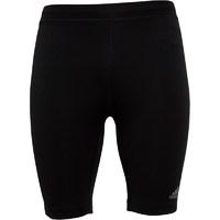 adidas Mens 3 Stripe Response ClimaLite Running Tight Shorts Black/White