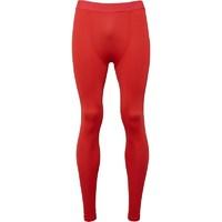 adidas Mens TechFit Cool ClimaCool Compression Tight Leggings Bright Red/Black