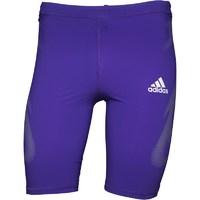 adidas Mens Adizero SprintWeb Running Tight Shorts Night Flash