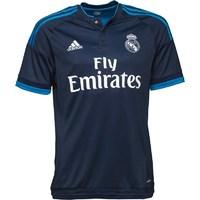 adidas Mens RMCF Real Madrid Third Jersey Night Indigo/Bright Blue