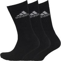 adidas Adicrew Three Pack Crew Socks Black