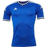 adidas Mens Condivo 14 3 Stripe Adizero ClimaCool Match Top Cobalt/White