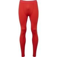 adidas Mens TechFit Cool ClimaCool Compression Tight Leggings Bright Red/Black