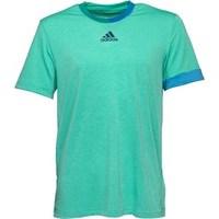 adidas mens barricade climalite practice tennis top shock mintmint blu ...