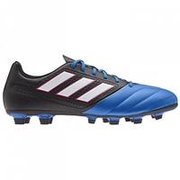 Adidas Ace 17.4 FG Mens Football Boots (Black-Blue)
