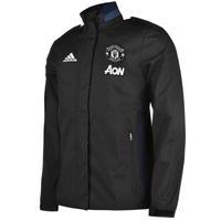 adidas manchester united travel jacket mens