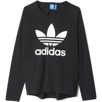 adidas ay7801 t shirt man black mens fleece jacket in black