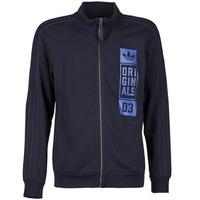 adidas street grp tt mens tracksuit jacket in blue