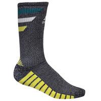 Adidas 2016 Single 3-Stripe Crew Sock - Black/Green