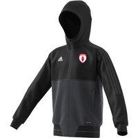 adidas county tyrone gaa tiro 17 presentation jacket youth blackgrey