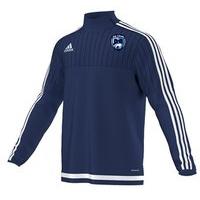 adidas county dublin tiro 15 quarter zip youth navy