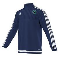 adidas county fermanagh tiro 15 quarter zip youth navy