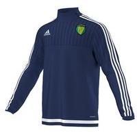 adidas county leinster tiro 15 quarter zip youth navy