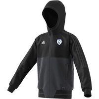 adidas county kildare gaa tiro 17 presentation jacket youth blackgrey