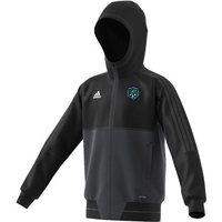 adidas county fermanagh gaa tiro 17 presentation jacket youth blackgre ...