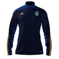 adidas County Wicklow GAA Mi Team 14 Quarter Zip - Youth - New Navy/Cobalt/Collegiate Gold