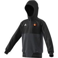 adidas County Down GAA Tiro 17 Presentation Jacket - Youth - Black/Grey