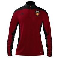 adidas County Down GAA Mi Team 14 Quarter Zip - Youth - University Red/Black