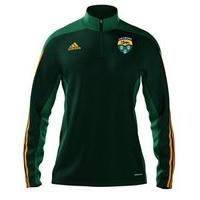 adidas county leitrim gaa mi team 14 quarter zip youth forest greentwi ...