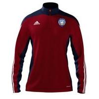 adidas county cork gaa mi team 14 quarter zip youth university rednew  ...