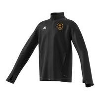 adidas County Kilkenny GAA Tiro 17 Training Jacket - Youth - Black