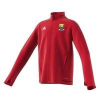 adidas county cork ladies lgfa tiro 17 training jacket youth red