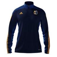 adidas County Clare GAA Mi Team 14 Quarter Zip - Youth - New Navy/Cobalt/Collegiate Gold