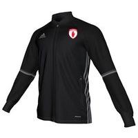 adidas County Tyrone GAA Condivo 16 Training Jacket - Youth - Black/Grey