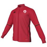 adidas County Tyrone GAA Condivo 16 Training Jacket - Youth - Red/Black