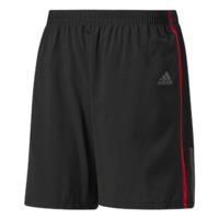 adidas response 9 inch running shorts mens blackscarlet