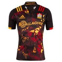 adidas Waikato Chiefs Territory Super Rugby 2017 Jersey - Mens - Black/Gold/Scarlet